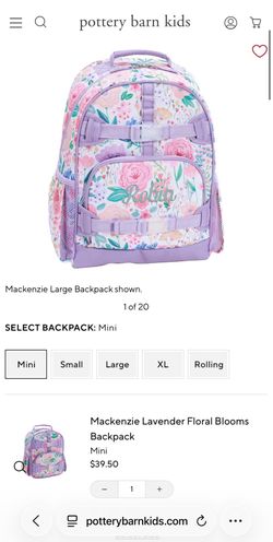 Pottery Barn Mini Backpack