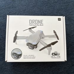 Drone exploring the new world 