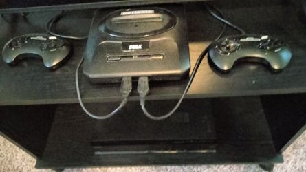 Sega Genesis model 2 and 3 Super Tecmo Bowl game bundle for sale