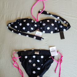 Brand New Unused Polka Dot Swimsuit Bikini