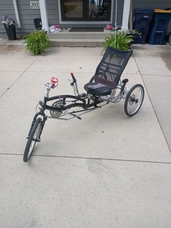 Sun Recumbent bike, tricycle