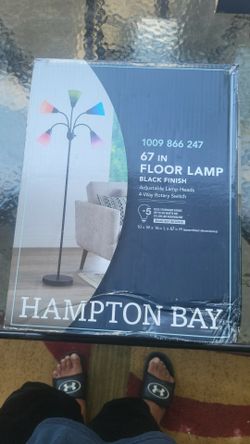 Hampton Bay 67 In Floor Lamp