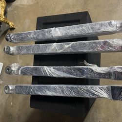 Chrome Adjustable Trailing Arms Top and Bottom