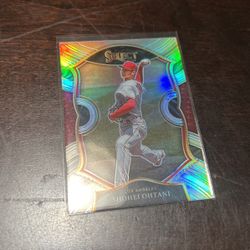 Shohei Ohtani Silver Select Prizm 
