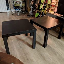 2 Small Side Tables