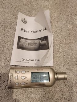 Wine Master SE digital wine rater