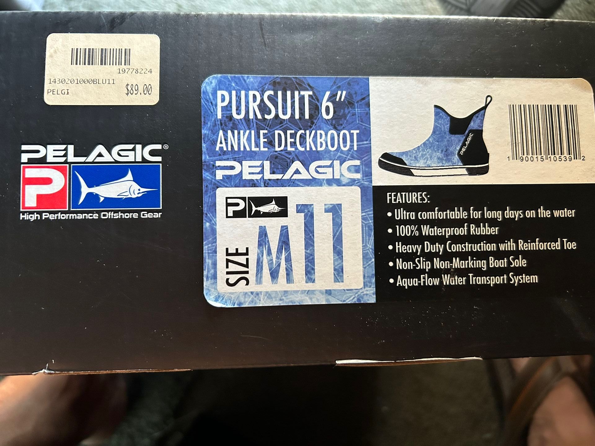 Pursuit Deck Boot 6”