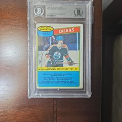 Wayne Gretzky 1980 O-pee-chee Auto Autograph Beckett 