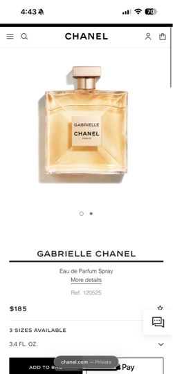 GABRIELLE CHANEL -perfume