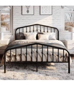 Metal bed frame QUEEN
