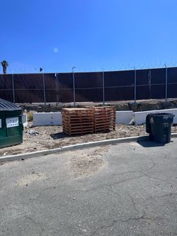 Wooden pallets