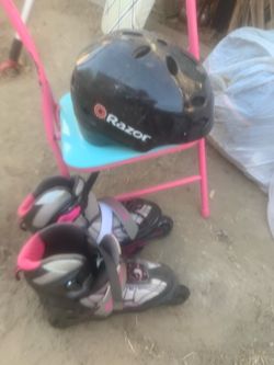 Roller Blades Adult Or Kids Sizes 5-8