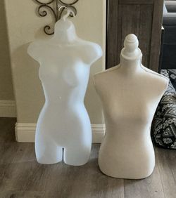 Set Of 2 Display Mannequins