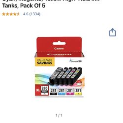 Canon 280/281 Ink