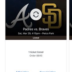Padres Vs Braves 