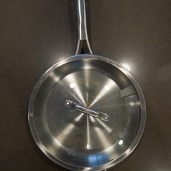 Calphalon 12in Stainless Steel Fry Pan - Good Condition
