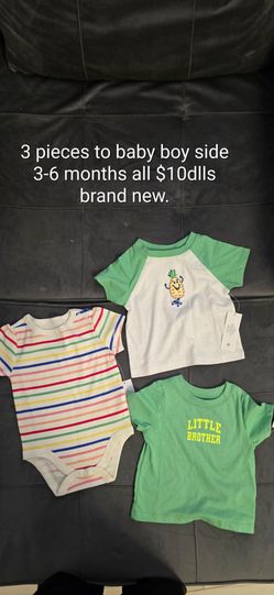 Baby Boy 3-Piece Clothing Set 3-6 Months