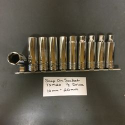 Snap On Sockets TSM20 1/2 Drive