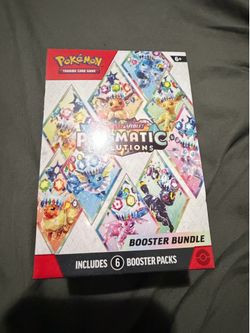 Pokemon Prismatic Evolutions Booster Bundle