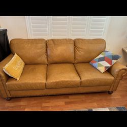 Lather Sofa 