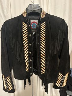 Vintage Renegade Leather Jacket By REN Ellis Size 8 Like New 