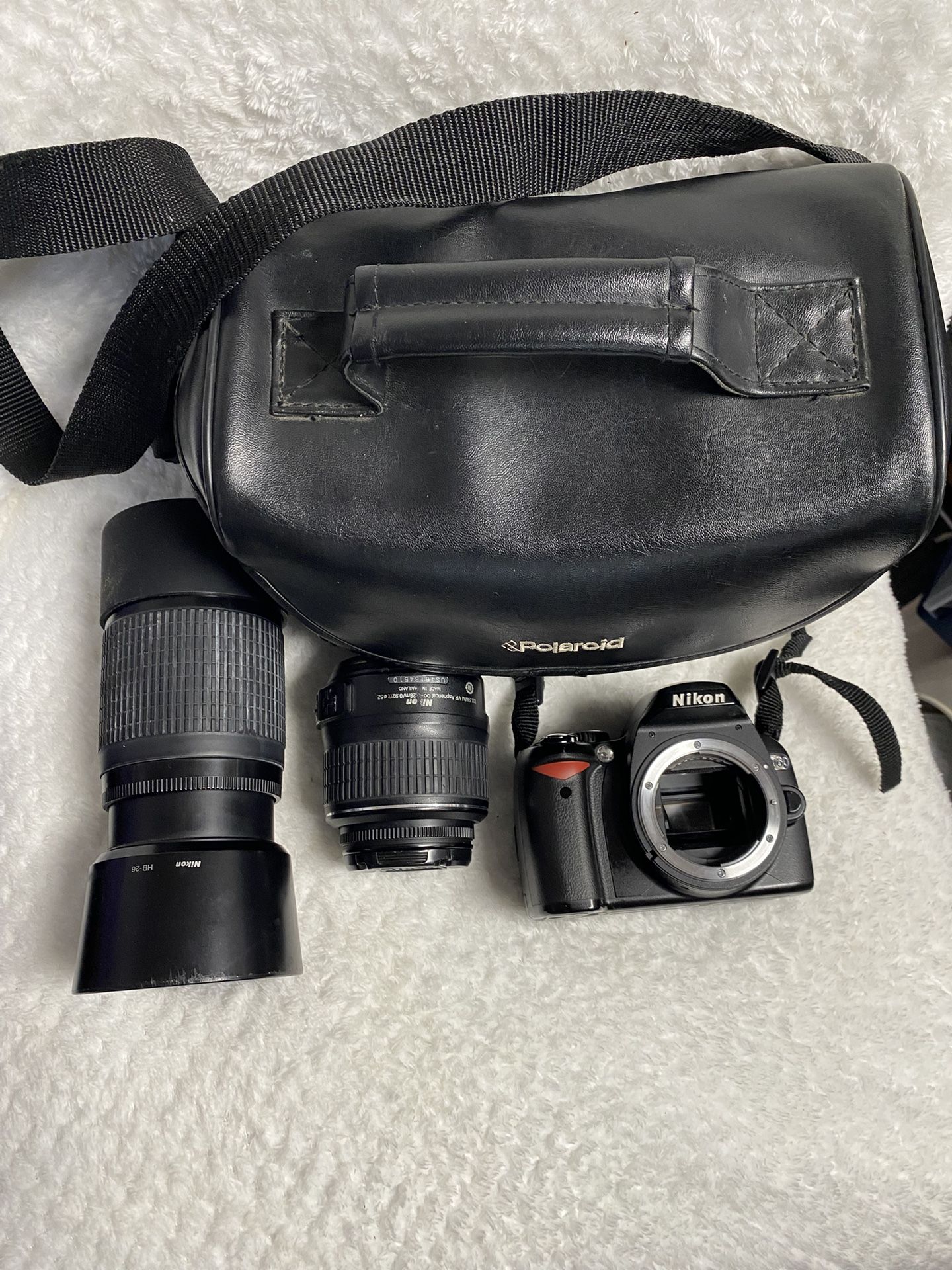 Nikon D60 10.2MP Digital DSLR Camera with AF-S Nikkor DX 18-55mm & 70-300mm