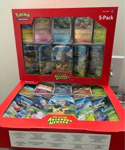 Pokémon TCG Mega Evolution Ascended Heroes 5-Pack