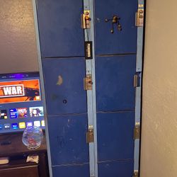 Old Vintage Locker From Water Park 