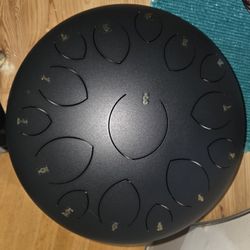 2‑Piece Steel Tongue Drum Set – Both Drums + Mallets