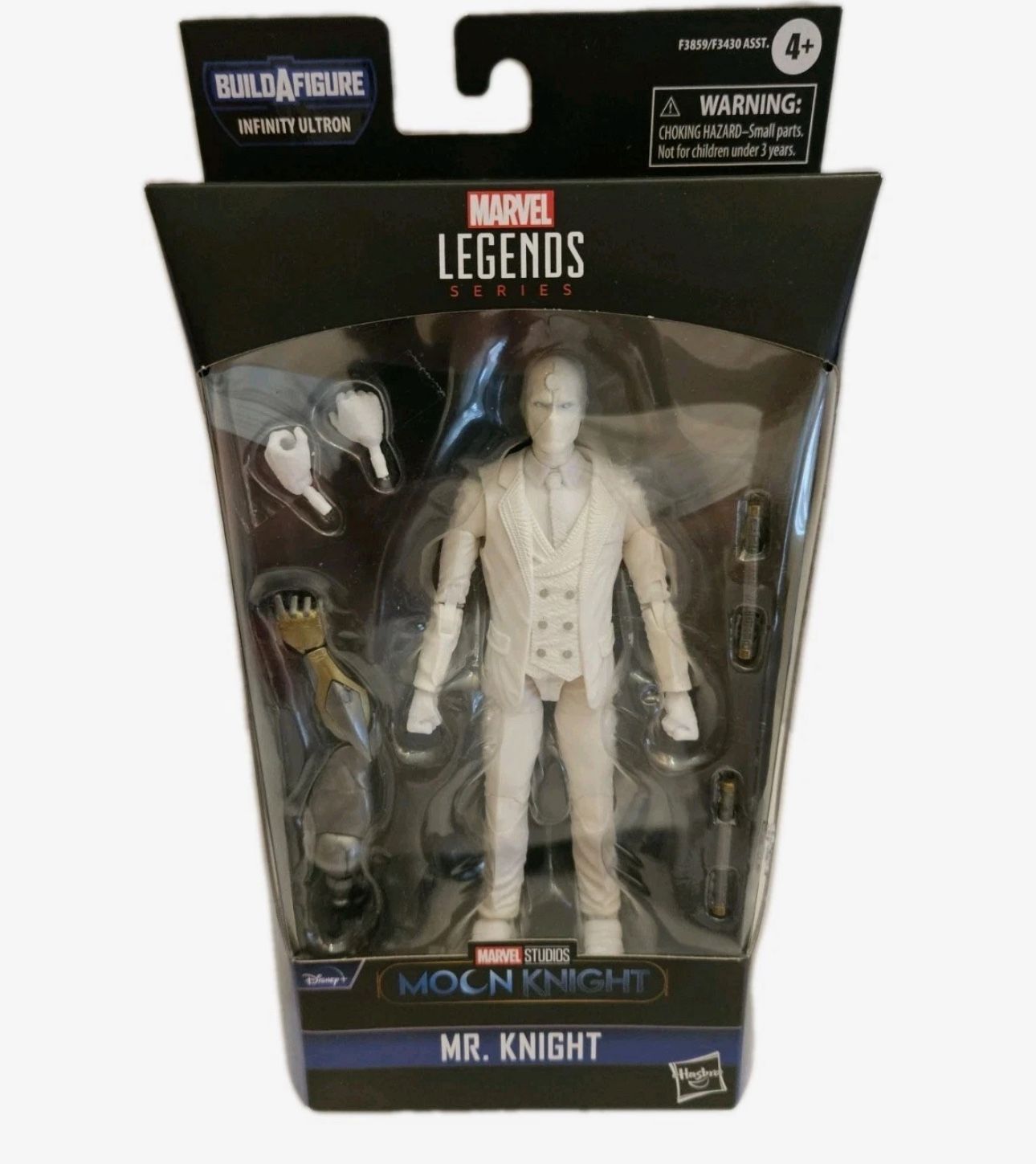 Hasbro Marvel Legends Series Disney Plus Moon Knight Mr. Knight Infinity Ultron