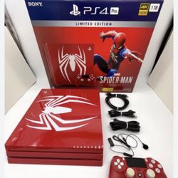 Playstation 4 Pro Spider-Man Limited Edition