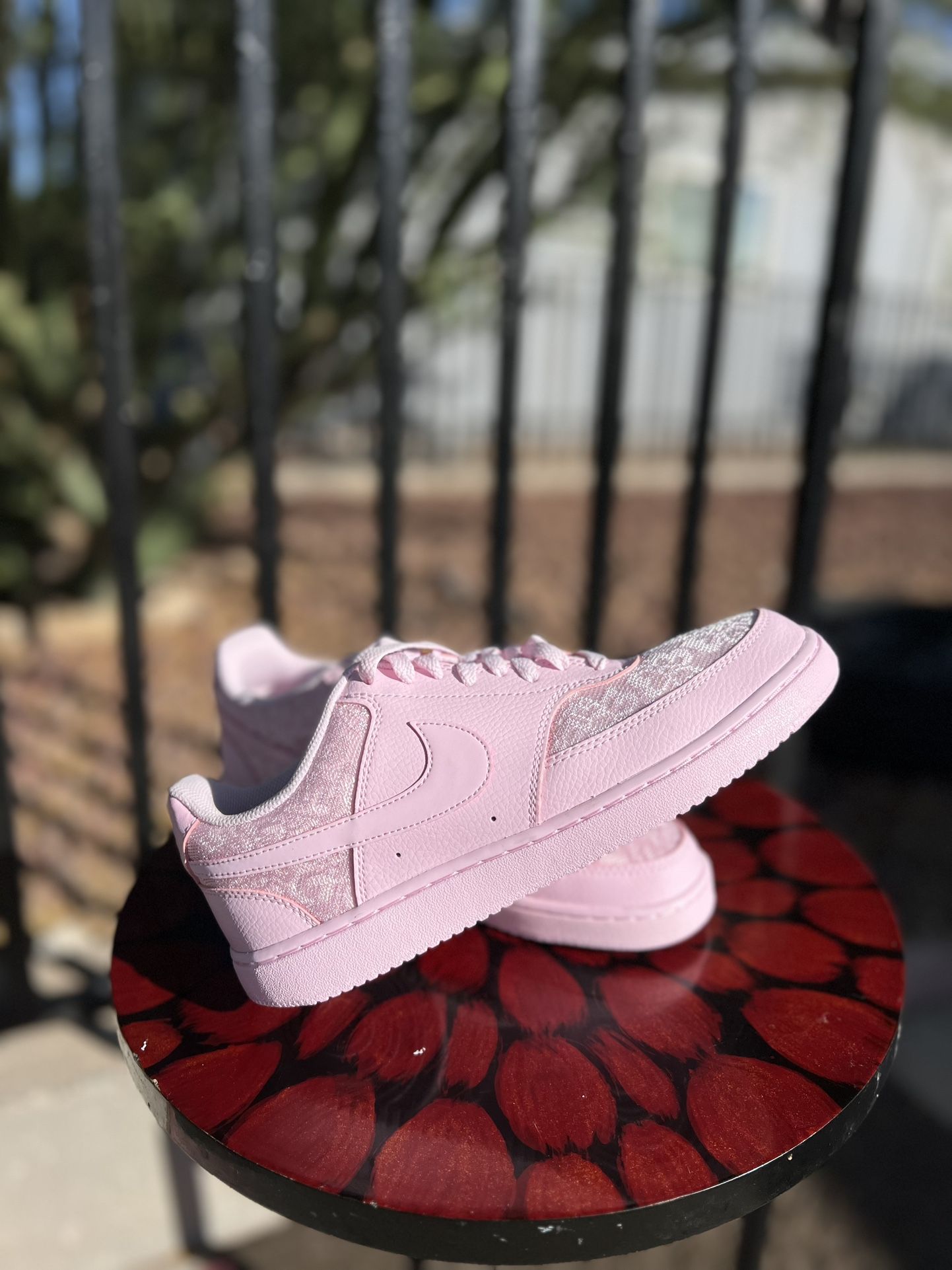 Nike Pink Lace Shoes