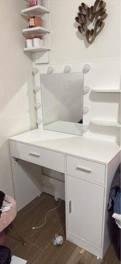 White Vanity