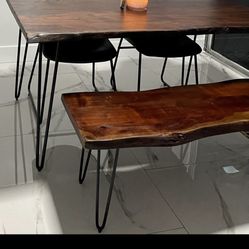 Wood Dining Table And Chairs