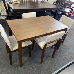 Dining Table With 4 Chairs 
