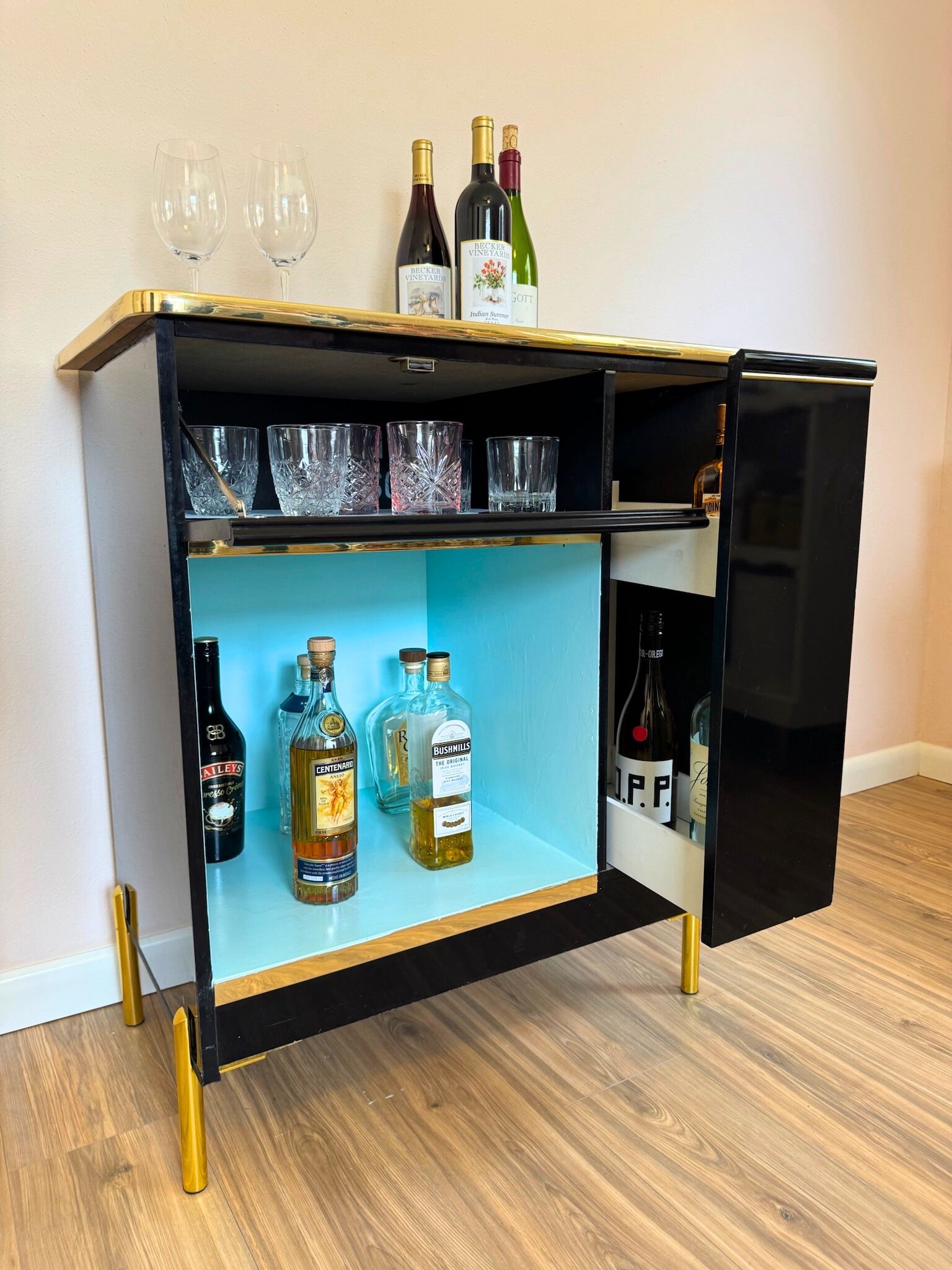 Retro Bar Cabinet