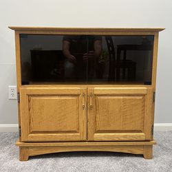 Handcrafted TV Entertainment Center Cabinet