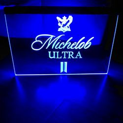 MICHELOB ULTRA LED NEON LIGHT SIGN 8x12