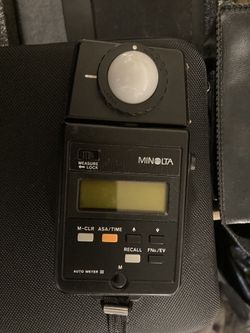Light Meter Minolta 111