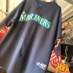 Seattle Mariners Baseball Jersey Size Men 2XL