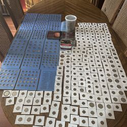 Huge Estate US / world Lifetime Coin Collection Lot Silver Gold Sets & More