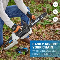 HART 40-Volt Cordless Brushless 14-inch Chainsaw