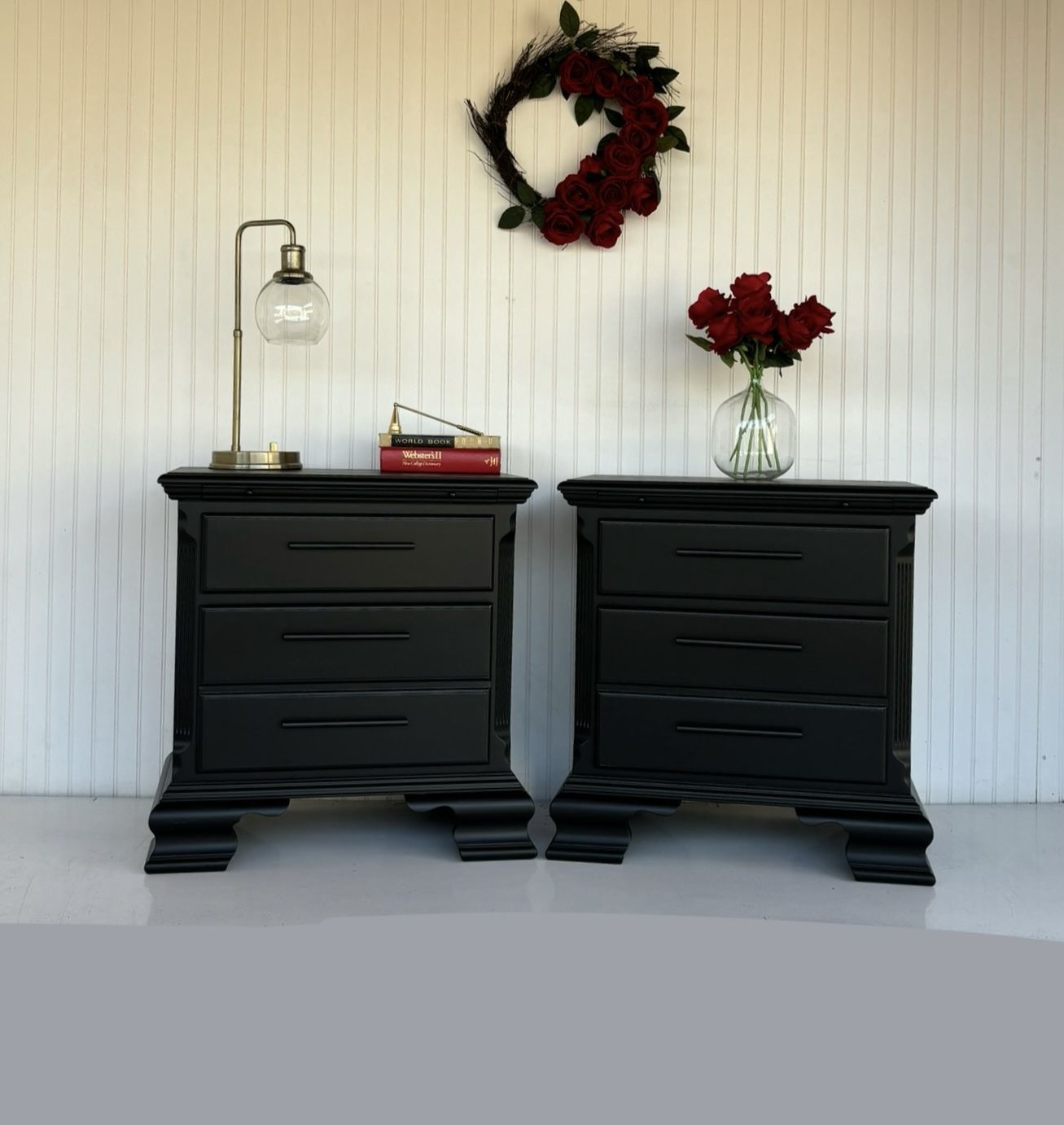 Nightstands - Night Stand Set - Bedroom Set - Dresser Set - Bedside Tables