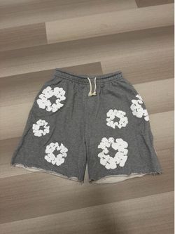 Denim tear shorts