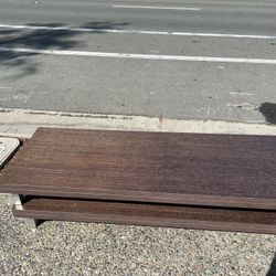 Free Dark Wood Tv/console Table