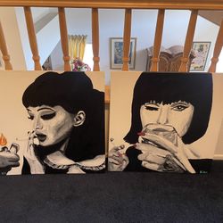 Beautiful Set Of Hand Painted Paintings 