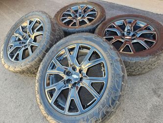 22" Chevy Silverado Oem Wheels And Tires