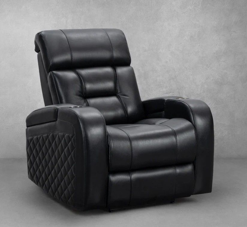 Bronston® Leather Theater Power Recliner with Power Headrest