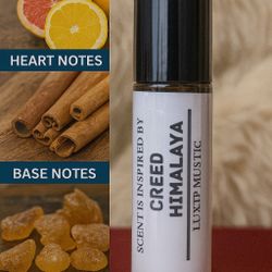 Luxury Perfume Oil 10ml | Fresh Citrus, Sandalwood, Amber & Musk Blend   Experience the refined freshness of Himalaya Luxury Perfume Oil — a crisp and