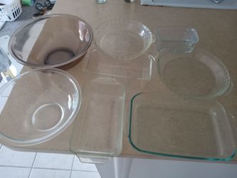 Pyrex Glass Bakeware $10 each